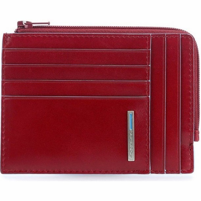 Чехол для кредитных карт PIQUADRO BLUE SQUARE PU1243B2R/R (красный)