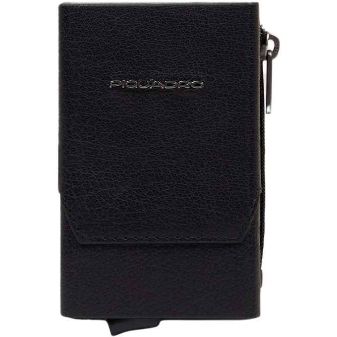 Чехол для кредитных карт PIQUADRO SOLM PP5585S141R/N черный кожа