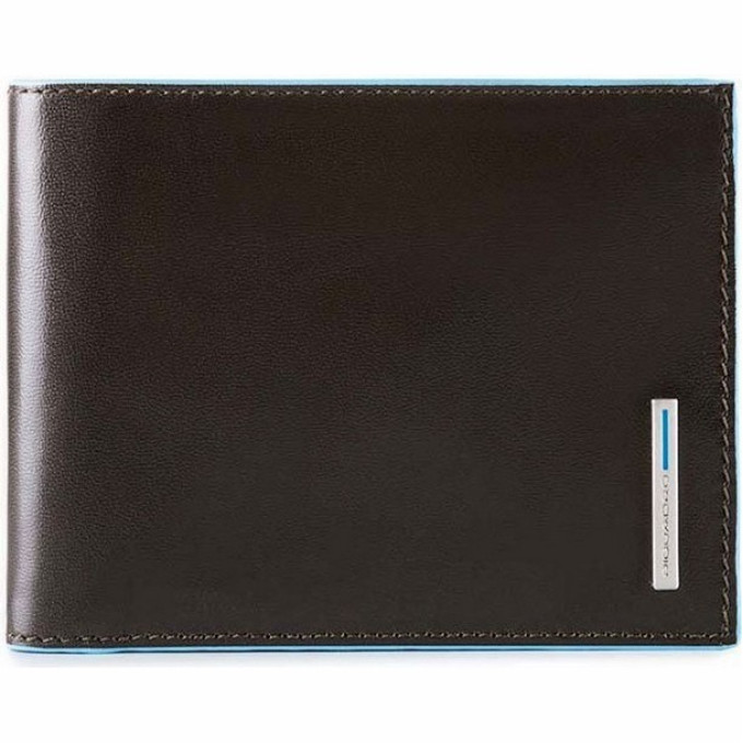 Кошелек мужской PIQUADRO BLUE SQUARE PU1239B2R/MO (коричневый)