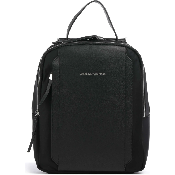 Рюкзак женский PIQUADRO LYRA CA5566W92T/N черный ткань/натуральная кожа
