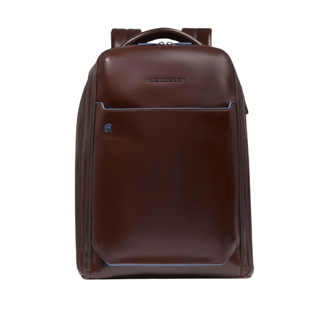Рюкзак мужской PIQUADRO BLUE SQUARE CA6817B2/MO коричневый кожа