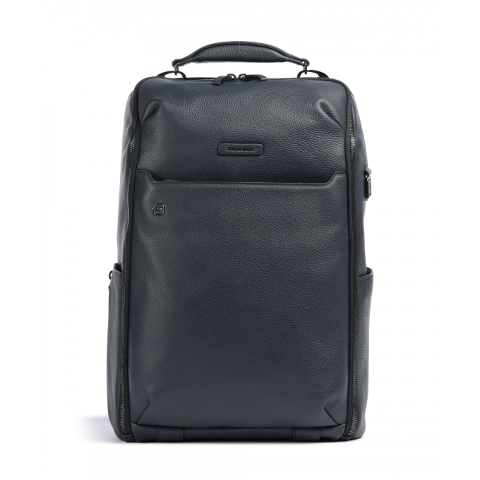 Рюкзак мужской PIQUADRO MODUS CA7106MOS/BLU синий кожа