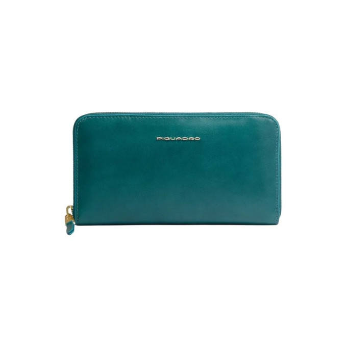 Кошелек женский PIQUADRO BLUE SQUARE PD1515B2R/OT3 синий петроль