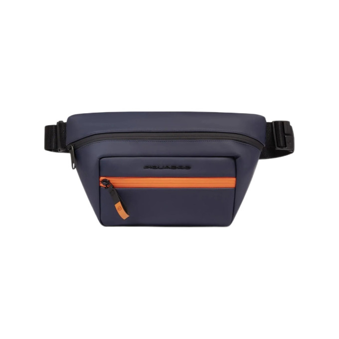 Сумка поясная PIQUADRO C2OW CA6940C2OW/BLU синяя полиуретан